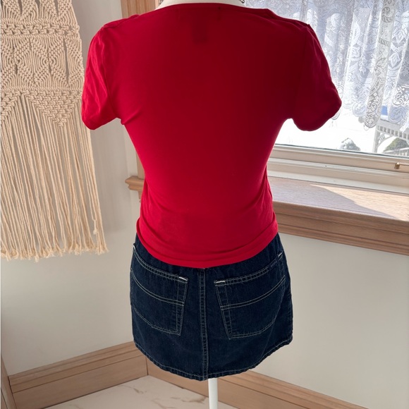 Streetwear Society Square-Neck Tee ❤️ - Picture 3 of 5